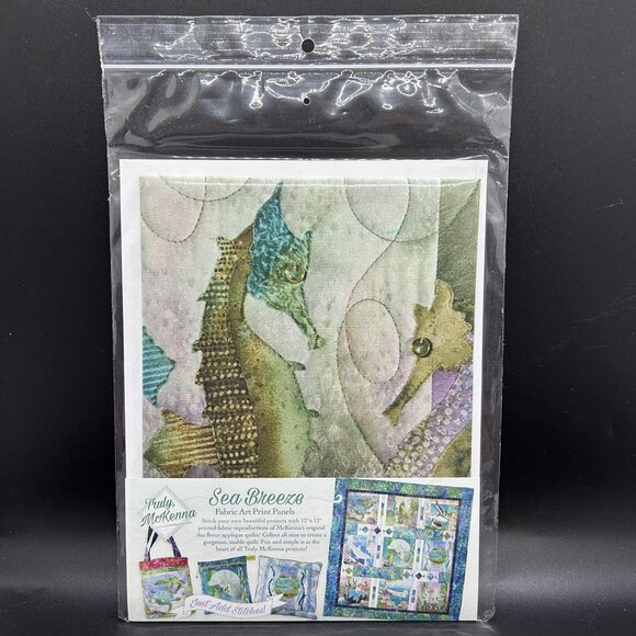 McKenna Ryan Sea Breeze “The Snooty Sisters” Fabric Art Print Panel - Picture 1 of 4